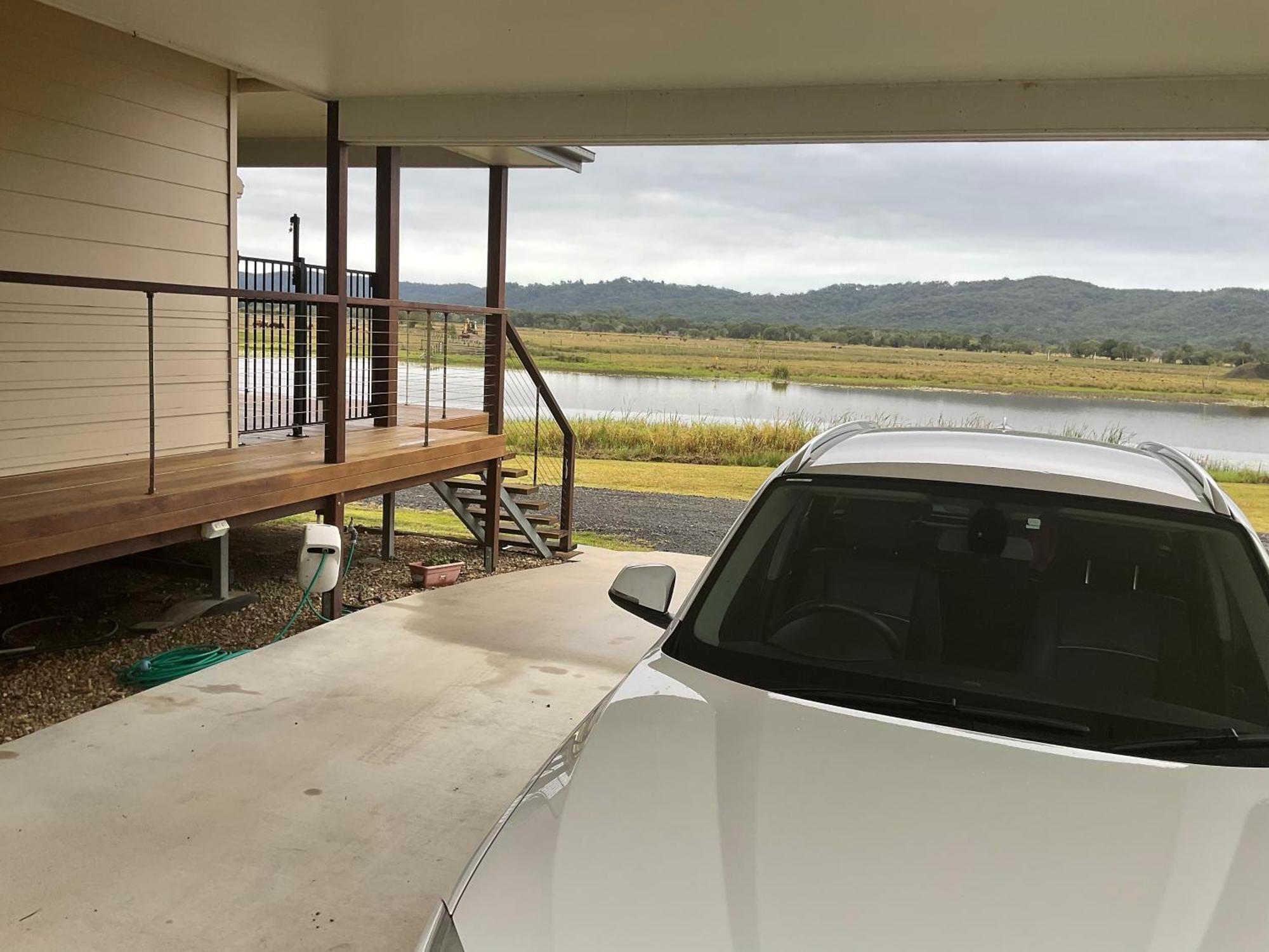 Water View Country Cottage Yandina Creek Exterior photo